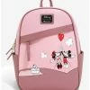 Loungefly Disney Mickey Mouse And Minnie Mouse Balloon Mini Backpack - BoxLunch Exclusive -Backpacks Shop 11625798 hi