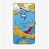Boxlunch Disney Classic Aladdin Genie Smiling Pose Hinged Wallet -Backpacks Shop 12596467 hi