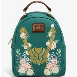 Loungefly Marvel Loki Floral Mini Backpack - BoxLunch Exclusive