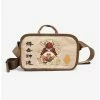 Avatar: The Last Airbender Appa & Momo Character Graphic Fanny Pack - BoxLunch Exclusive -Backpacks Shop 15068454 hi