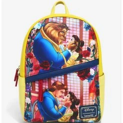 Loungefly Disney Beauty And The Beast Transformation Floral Mini Backpack - BoxLunch Exclusive