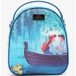 Disney The Little Mermaid Ariel & Eric Kiss The Girl Scene Light-Up Mini Backpack - BoxLunch Exclusive