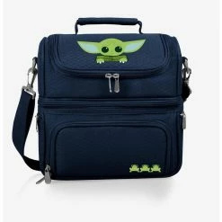 Boxlunch Star Wars The Mandalorian The Child Lunch Tote Navy Blue