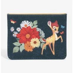Loungefly Disney Bambi Pose Floral Cardholder - BoxLunch Exclusive