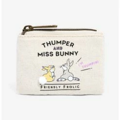 Loungefly Disney Bambi Thumper & Miss Bunny Coin Purse - BoxLunch Exclusive