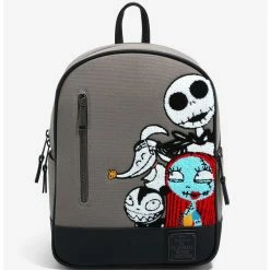 Loungefly Disney The Nightmare Before Christmas Chenille Characters Mini Backpack - BoxLunch Exclusive