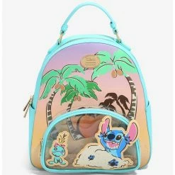 Our Universe Lilo & Stitch Scrump & Stitch Beach Sand Mini Backpack - BoxLunch Exclusive