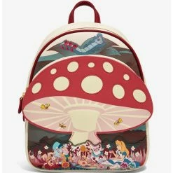 Loungefly Disney Alice In Wonderland Mushroom Tea Party Mini Backpack - BoxLunch Exclusive