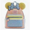 Boxlunch Loungefly Disney Minnie Mouse Pastel Polka Dot Figural Mini Backpack -Backpacks Shop 19620000 hi