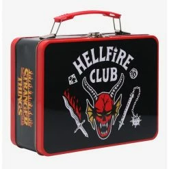 Boxlunch Stranger Things Hellfire Club Tin Lunch Box
