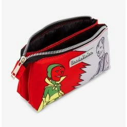 Marvel WandaVision Retro Vision & Wanda Pencil Case - BoxLunch Exclusive -Backpacks Shop 19907206 av2