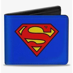 Boxlunch DC Comics Superman Shield Bifold Wallet