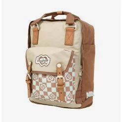 Boxlunch Doughnut Macaroon Kaleido Mushroom Checkered Backpack -Backpacks Shop 20502752 av2